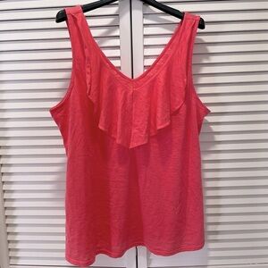 Lilly Shari Ruffle Tank Top